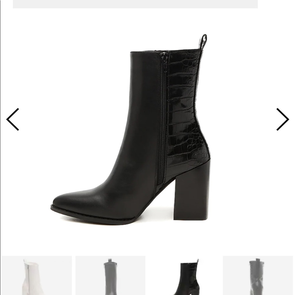 STEVE MADDEN Reegan Black Boots NEVER WORN
